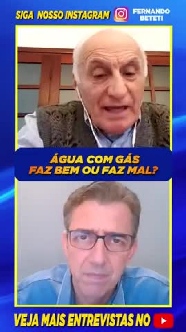 Água com gás faz bem ou faz mal? Beber água com gás faz mal.